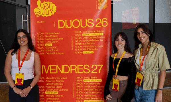 Tres alumni de Visual Arts del IED Barcelona, en Brut! 2024 Laura Valdez, Camila Kotliarsky y Lia Ferreiro han defendido sus trabajos finales de grado ante un jurado profesional que ha seleccionado a esta última para participar a finales de octubre como conferenciante en el festival Blanc!  